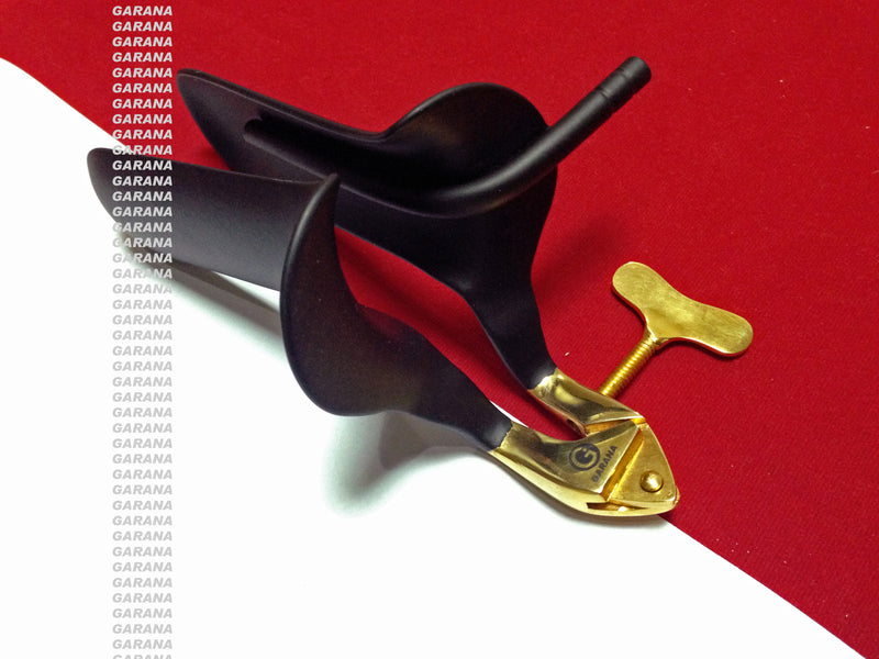 Collin Vaginal Speculum Premium Grade Black & Gold Plated Medium 4" x 1.5" W/Tube