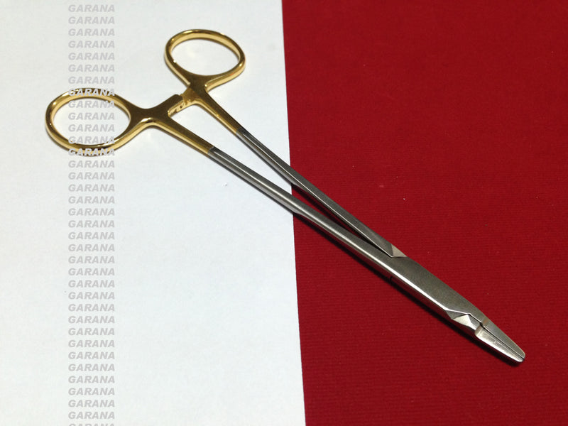 Ryder Needle Holder Forceps 6" (15cm) Tip Length 1 cm