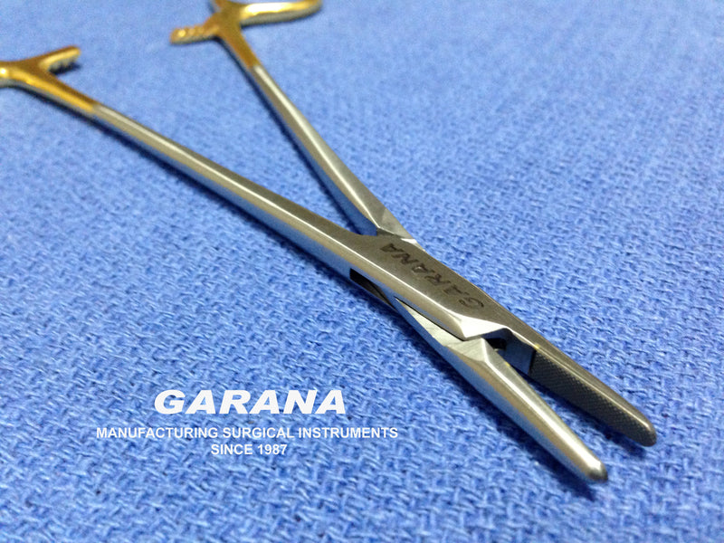 Mayo Hegar N.H 6.25" (16 cm) T.C Gold Handles