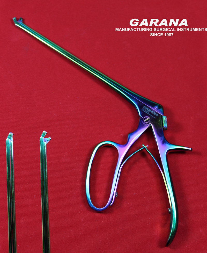 Titanium Rainbow Mini Tischler Biopsy Punch 20CM UP Bite Size 4.2MM x 2.3MM