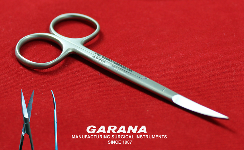 Iris Scissors 4" Curved