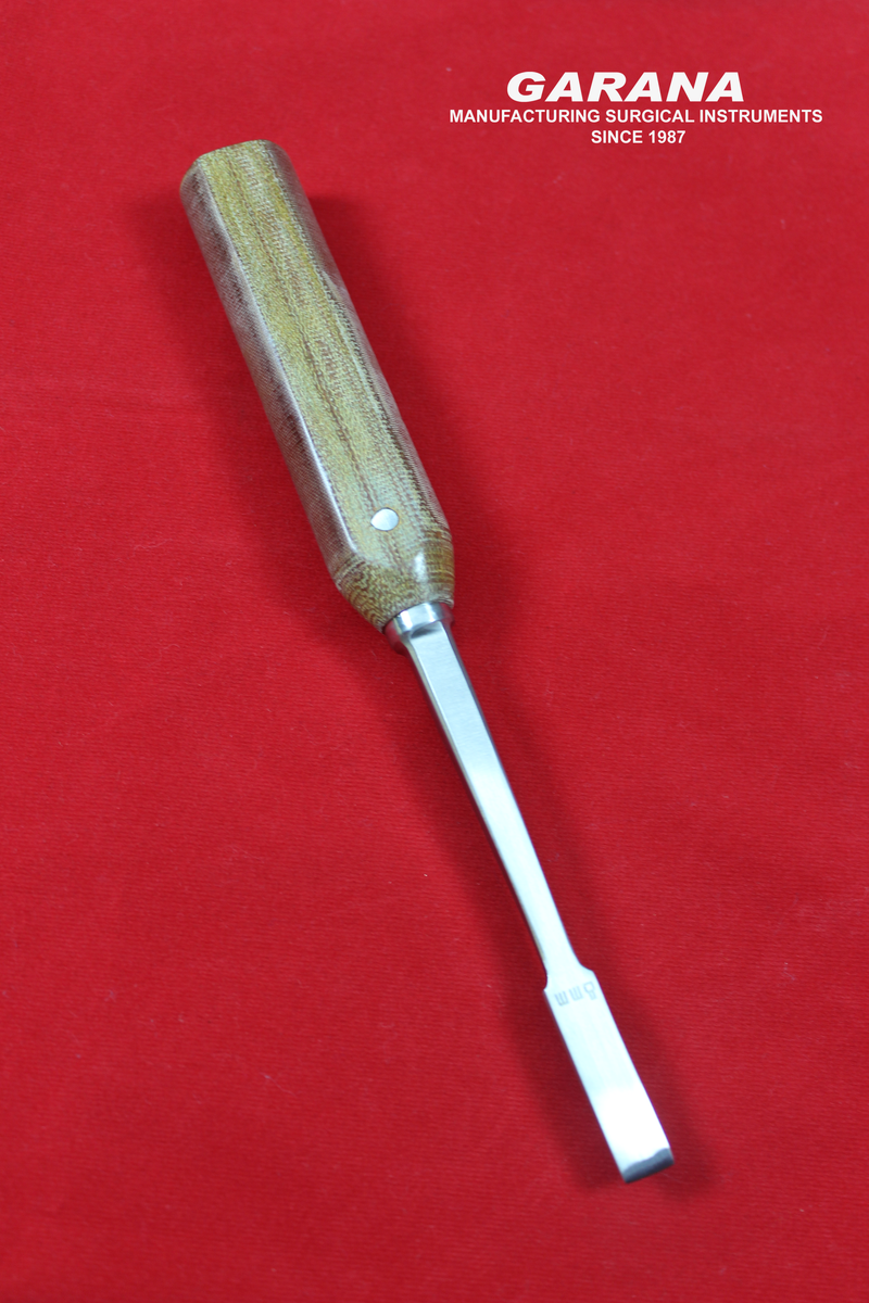 Hibbs Osteotomes 8.5" 8 MM Straight, Bone Chisels