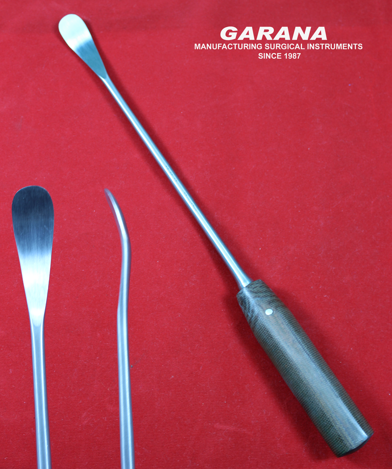 Cobb Spinal Elevators Overall Length 33 CM, 17 MM Wide Blade Fiber Handle