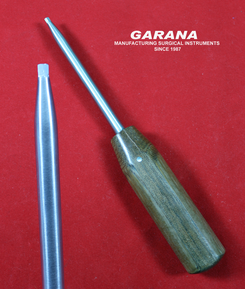 Screw Driver Hexagonal, Overall Length 21 CM, 3.5 MM BIT Fiber Handle Orthopaedics