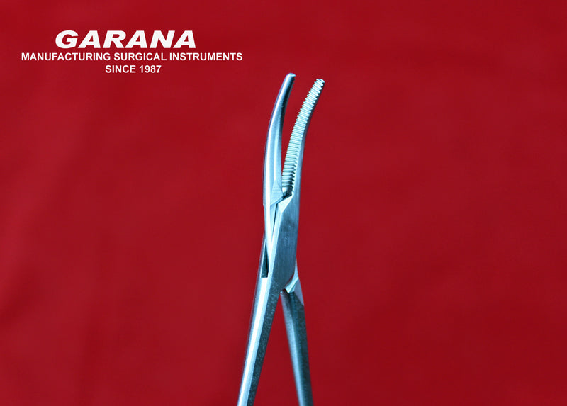 Mosquito Forceps 5" Curved Premium Grade