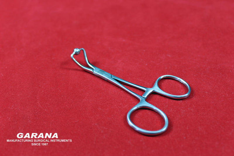 Ball and Socket Towel Clamp Forceps 9 CM