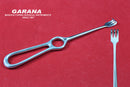 Volkman Retractor Ring Handle 8.5" - 3 Sharp Prongs