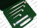 Laryngoscope Set Miller 4 Blades & 1 Handle in Plastic Box