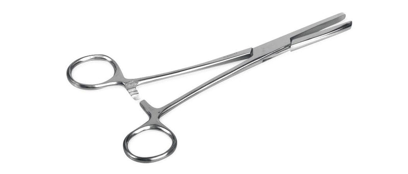 Tube Occluding Forceps, Nonsterile, Smooth, 7''