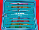 Gracey Curettes Set of Seven Pieces In a Kit (Aluminium Handle)