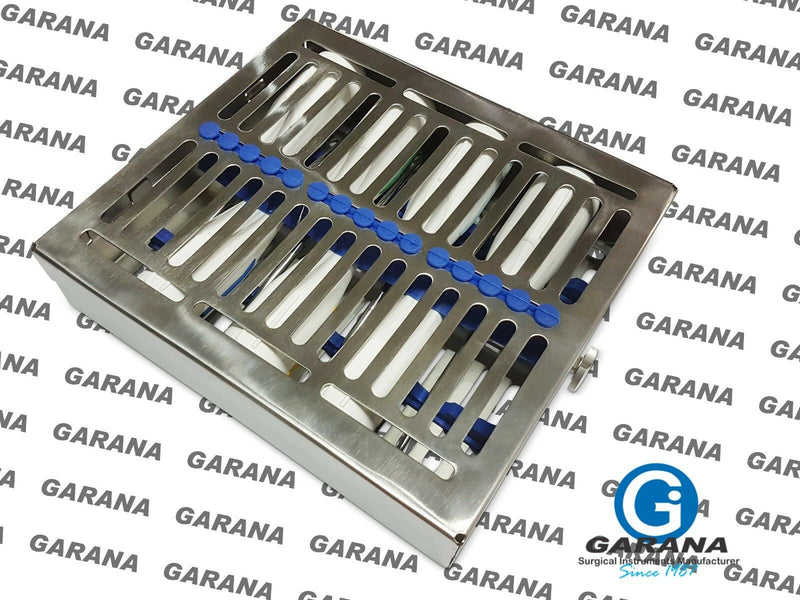 Dental Luxating Elevator White Plastic Handle With Sterilization Cassette