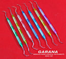 Gracey Curettes Set of Seven Pieces In a Kit (Aluminium Handle)