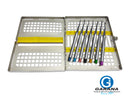PDL Elevator Set of 7 Pcs Packed In Sterilization Cassette